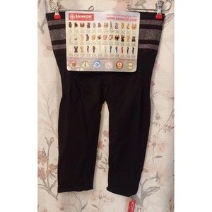 SANKOM Patent Shaper Capri Slimming Leggings Tummy Control Yoga Gym  SZ XXL NWT